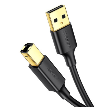 Kabel USB Skrivarkabel - USB Typ B 3M Svart