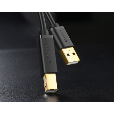 Kabel USB Skrivarkabel - USB Typ B 3M Svart