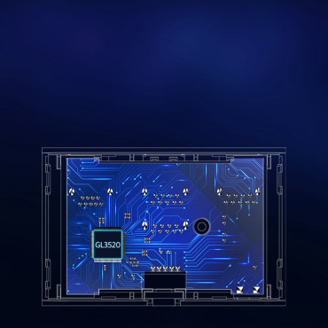 Rozdeľovací rozbočovač USB port do 4x USB 3.2 kábel 0,5 m Čierna