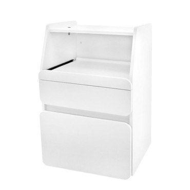 Cabinet Azzurro Midi 970 White + — vista frontale