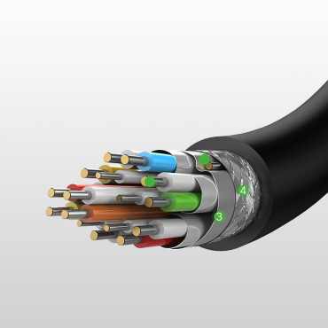 Cavo adattatore HDMI Cavo - Micro HDMI 2.0V 4K 60Hz 30AWG 1.5m Nero