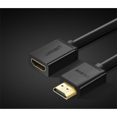 Cabo de extensão para cabo HDMI 1.4 V 4K 60Hz 30AWG 2M Preto