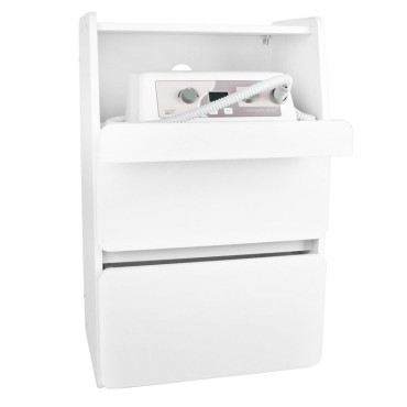 Cabinet Azzurro Midi 970 Blanc + — vue de face