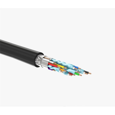 Predlžovací kábel pre kábel HDMI 1.4V 4K 60HZ 30AWG 2M ČIERNY