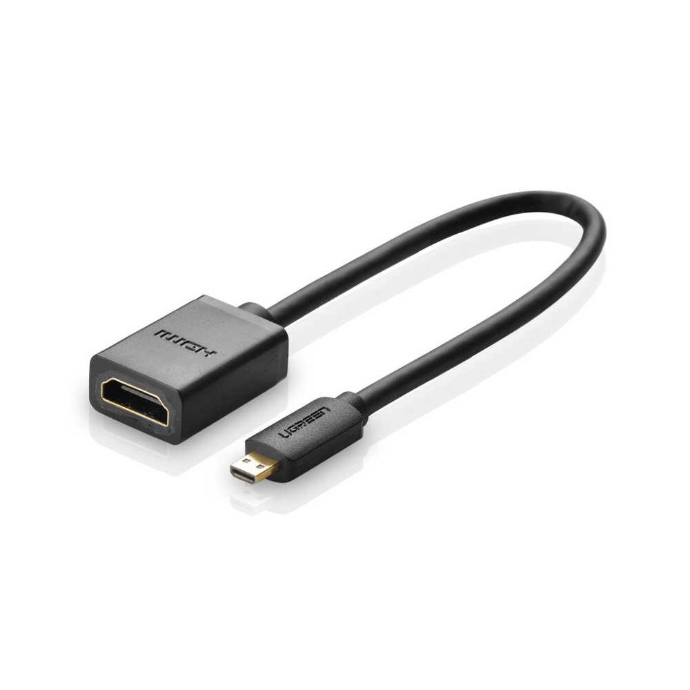 Kabel HDMI Adapterkabel - Micro HDMI 20cm Svart