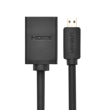 Καλώδιο προσαρμογέα καλωδίου HDMI - Micro HDMI 20cm Μαύρο