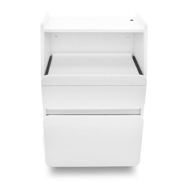 Cabinet Azzurro Midi 970 White + — vista frontale