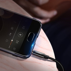 Distributør 2x AUX Hodetelefonkabel 3.5mm Mini jack 25cm svart