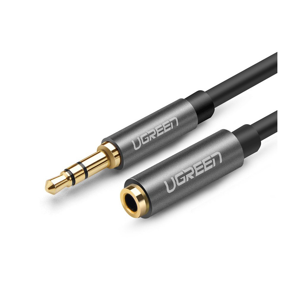 Kábelkábel hosszabbító kábel AUX fejhallgató 3.5mm Mini jack 3m ezüst