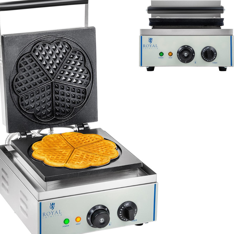 Wafel en wafel bedekt met Teflon-wafels. Rozetten. 21cm