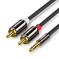 Audio cable cable 3.5mm Mini Jack - 2RCA 3m black