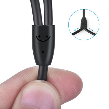 Audio kabeļu kabelis 3.5mm Mini jack - 2rca 3m melns