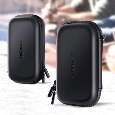 Caso de disco rígido HDD e acessórios GSM 16.5x9.5x4.5cm Preto