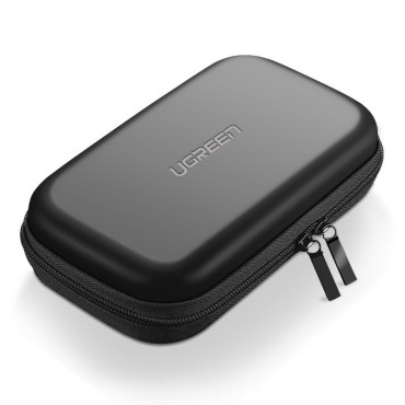 HDD-kiintolevykotelo ja GSM-tarvikkeet 18x9.5x5.5cm musta