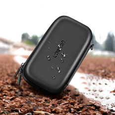 HDD-hårddiskväska och GSM-tillbehör 18x9.5x5.5cm svart