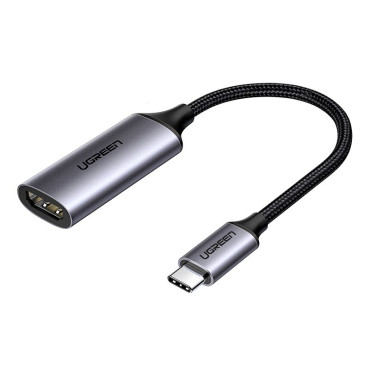 Adapter Adapter Adapter för HDMI 2,0 4K 60Hz Thunderbolt 3 Grå