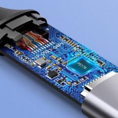 Adaptador adaptador adaptador para HDMI 2.0 4K 60Hz Thunderbolt 3 Cinza