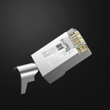 Modulär plugg RJ45 8P8C CAT 6A / 7 - 10PCS-uppsättning.