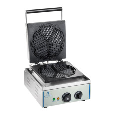 Waffle e Waffle cobertos com waffles de teflon. Rosettes. 21cm