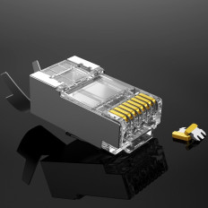 Modularni Plug RJ45 8P8C CAT 6A / 7 - 10PCS set.