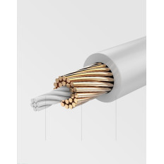 Flat PatchCord Cable UTP Nätverkskabel RJ45 CAT 6 1000Mbps 2m Svart