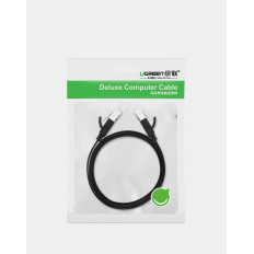 Flat PatchCord Cable UTP Nätverkskabel RJ45 CAT 6 1000Mbps 2m Svart