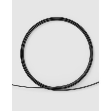 Flat PatchCord Cable UTP Nätverkskabel RJ45 CAT 6 1000Mbps 2m Svart