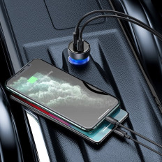 USB USB -C 65W 5A SCP QC PD SCP SCP SCP SCP + USB-C SCH-C Cable LCD