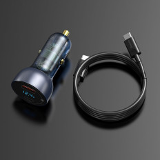 USB USB -C 65W 5A SCP QC PD SCP SCP SCP SCP + USB-C SCH-C Cable LCD