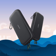 Case box on Nintendo Switch and accessories 26x12x4cm black