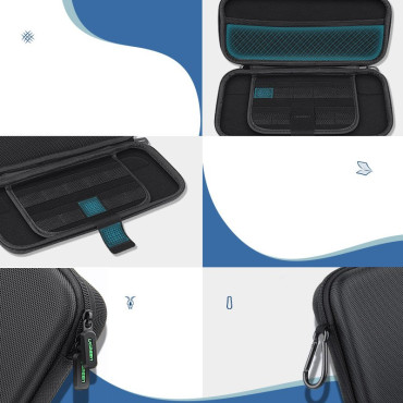 Case Box uz Nintendo Slēdzis un piederumi 26x12x4cm Black