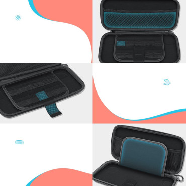 Case Box uz Nintendo Slēdzis un piederumi 26x12x4cm Black