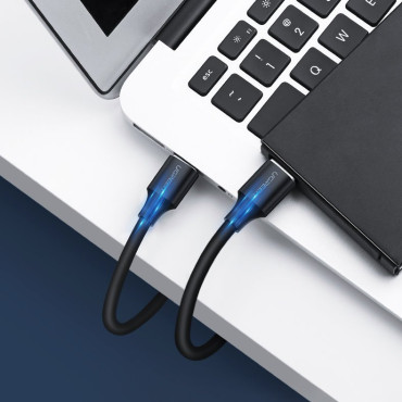 Cable USB 2.0 Male 2m negro alambre
