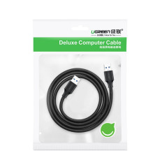 Cable USB 2.0 Male 2m negro alambre