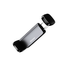 Poignée de voiture au téléphone pour une grille de soufflage noir