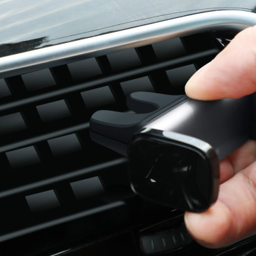 Ručka za automobil na telefonu za crnu rešetku