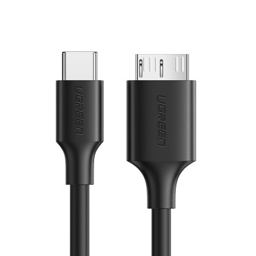 Καλώδιο USB-C - Micro USB-B Superspeed 3.0 1m Μαύρο