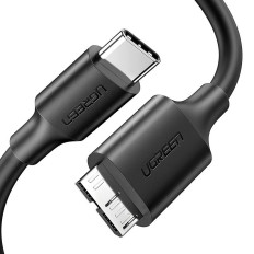 USB-C kábel - Micro USB-B SuperSpeed 3,0 1 M Čierna
