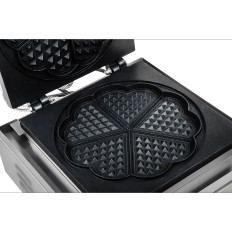 Waffle e Waffle cobertos com waffles de teflon. Rosettes. 21cm