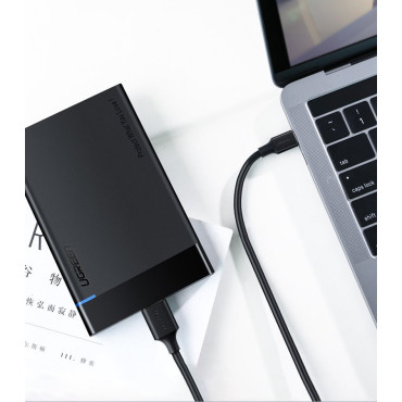 USB-C kábel - Micro USB-B Superspeed 3.0 1m fekete