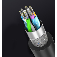 USB-C-kaapeli - Micro USB-B Superspeed 3,0 1m musta