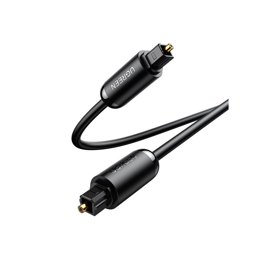 Câble optique câble audio numérique Fiberowe Toslink SPDIF 1.5m gris