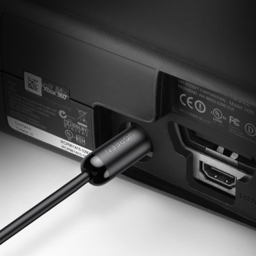 Kabelový optický kabel Audio Digital Fiberowe Toslink SPDIF 1.5m šedá