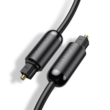 Káblový optický kábel Audio Digitálne vlákno TOSLINK SPDIF 1.5m sivá