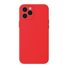 Fleksibel gelveske til iPhone 12 Pro Max Liquid Silica Gel Case Red