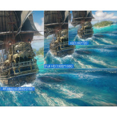 Kábel HDMI kábel 4K 30Hz 3D 10m fekete