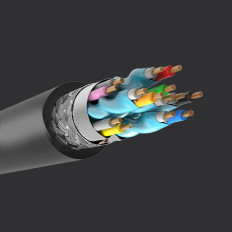 Kabelis HDMI Cable 4K 30Hz 3D 10m melns