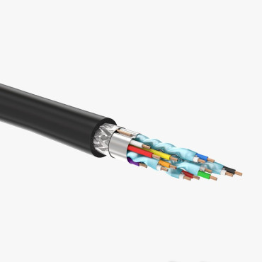 Extension Cable Adhesive HDMI Cable 4K 10.2 Gbps 340MHz 0,5m svart