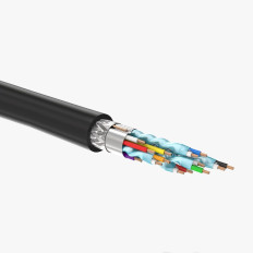 Extension Cable Adhesive HDMI Cable 4K 10.2 Gbps 340MHz 0,5m svart