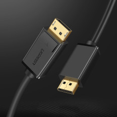 Kábel DisplayPort 1.2 4K 2M fekete kábel